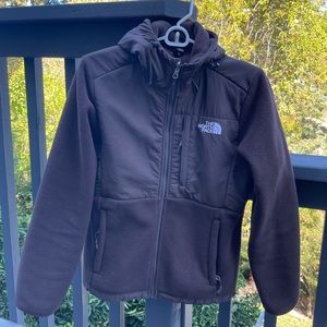 Northface Denali chocolate brown jacket coat